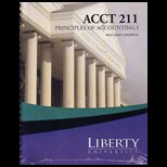 Acct211 Principles of Accounting I CUSTOM<