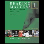 Reading Matters 1