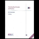 Claim Handling Principles and Prac.  Aic33 Guide
