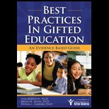 Best Practices in Gifted Education  Evidence Based Guide