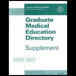 Graduate Medical Education Directory, 01 02 Supplement