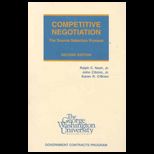 Competitive Negotiations