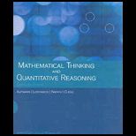 Mathematical Thinking and Quant (Custom)