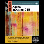 Exploring Adobe Indesign Cs5   With CD Package