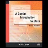Gentle Introduction to Stata, Revised Third Edition