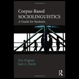 Corpus Based Sociolinguistics  A Guide for Students