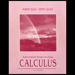 Calculus  Student Solutions Manual (Custom)