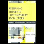 Reshaping the Domain of Theory in Social Work Toward a Critical Pluralism in Contemporary Practice