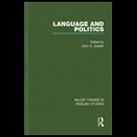 Language and Politics
