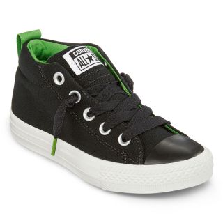 Converse All Star Chuck Taylor Street Mid Boys Sneakers, Black, Boys