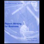 Report Writing for Business (Custom)