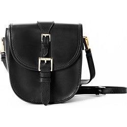Elite Brands Isaac Mizrahi JANE CROSSBODY Genuine Leather Camera & Tech Bag  