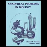 Analytical Problems in Biology (Custom)