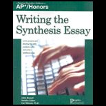 Writing the Synthesis Essay (1 Copy)