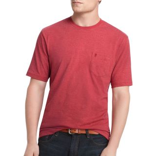 Izod T Shirt, Red, Mens