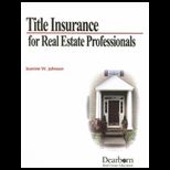 Title Insurance for Real Estate