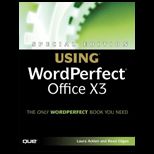 Using WordPerfect Office X3