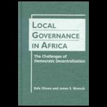 Local Governance in Africa