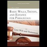 Basic Wills, Trusts and Estates for Paralegals
