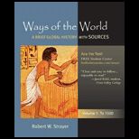 Ways of the World Brief Global History with Sources   Volume 1