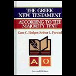 Greek New Testament According To The Majority Text with Apparatus