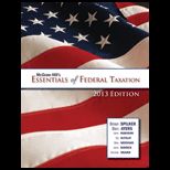 Essentials of Federal Taxation 2013 (Loose)   With Access