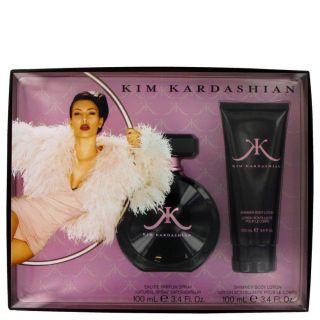 Kim Kardashian for Women by Kim Kardashian, Gift Set   3.4 oz Eau De Parfum Spra