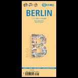 Laminated Berlin Map by Borch (English