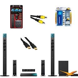 Sony BDVN8100W   Blu ray Home Theater System with HookUp Bundle