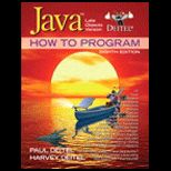 Java How to Program Late Objects Version   With CD