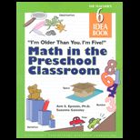 Teachers Idea Book 6  Im Older Than You  Math in the Preschool Classroom
