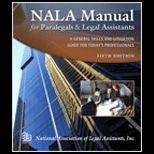 NALA Manual for Paralegals and Legal Assist.