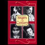 Singers of the Century, Volume 1