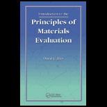 Introduction to Principles of Materials Evaluation