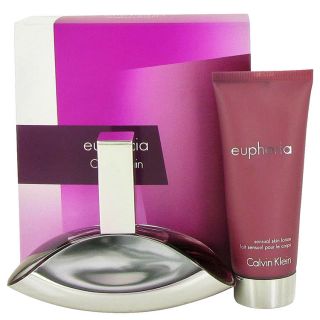 Euphoria for Women by Calvin Klein, Gift Set   3.4 oz Eau De Parfum Spray + 3.4