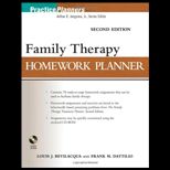 Brief Family Therapy Homework Planner