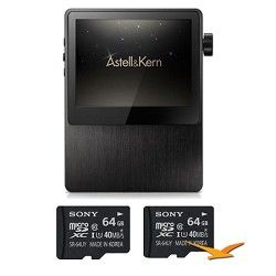 Astell & Kern AK100 Mastering Quality Sound (MQS) Portable System Memory Bundle