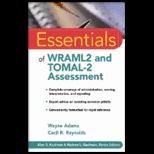 Essentials of Wraml2 and Tomal 2 Assessment