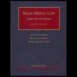 Mass Media Law  Cases and Materials