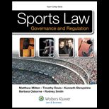 Sports Law and Regulation, College Edition