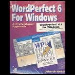 WordPerfect 6.0/ 6.1 for Windows / With Disk