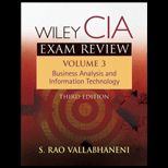Wiley CIA Exam Review, Business Analysis and Information Technology