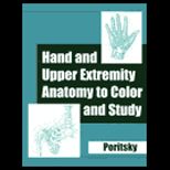 Hand and Upper Extremity Anatomy to Color and Study