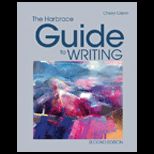 Harbrace Guide to Writing