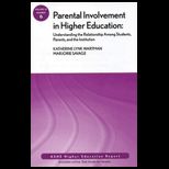 Parental Involvement in Higher Edition