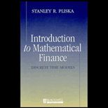 Introduction to Mathematical Finance  Discrete Time Models