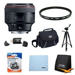 Canon EF 85mm F/1.2L II USM Telephoto Lens Exclusive Pro Kit