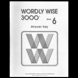 Wordly Wise 3000 Book 6 Answer Key