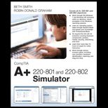 CompTIA A+ 220 801 and 220 802 Simulator  Dvd