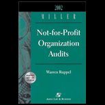 2002 Miller Not For Profit Organization Audits / With CD ROM